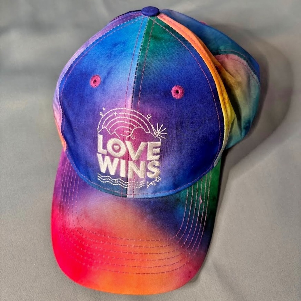 Love Wins Hat Tye Dye Strapback - 2017 LGBT Pride (Studio 71)